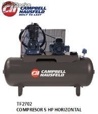 Tf2702 Compresor 5hp horizontal Campbell (Disponible solo para Colombia)