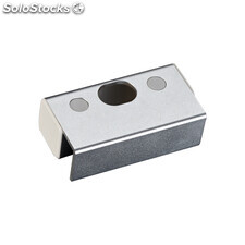 The aluminium bracket is for frameless glass door