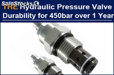 The durability of hydraulic pressure control valve for 450bar requires over 2 mi