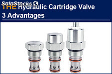 The Hydraulic Cartridge Valve with 3 advantages and pressure resistance of 450ba