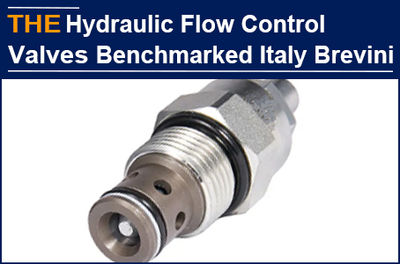 The hydraulic flow control valve is benchmarked with Brevini, and the Italian cu