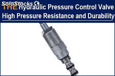 The hydraulic pressure control valve is high pressure resistant with over 2 mill
