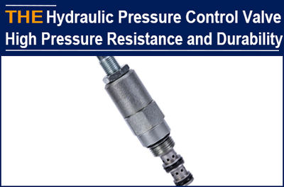 The hydraulic pressure control valve is high pressure resistant with over 2 mill