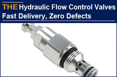 The lifetime of AAK hydraulic flow control valve is twice as long as that of the