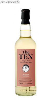 The ten 5 medium sherry edradour 40,1% vol