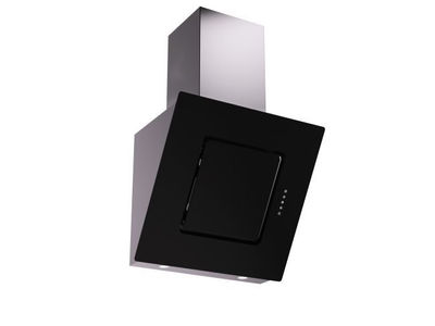 Thermex cambridge 600 mm negro cristal campana inclinada 60CM 603M3/h