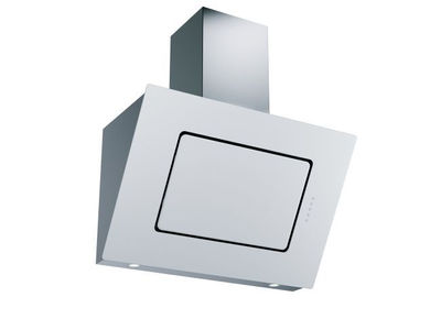 Thermex cambridge 900 mm blanco cristal campana inclinada 90CM 606M3/h