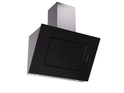 Thermex cambridge 900 mm negro cristal campana inclinada 90CM 606M3/h