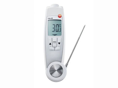 Thermomètre de pénétration repliable et infrarouge - Photo 2