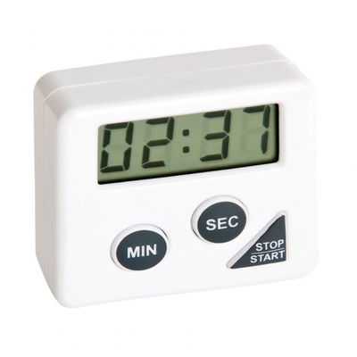 Thermometre digital de poche - 40º a 230ºC 18x2,5x2 cm blanc plastique