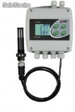 Thermomètre-hygromètre air comprimé avec une interface Ethernet et relais