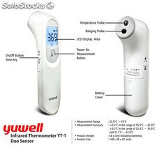 Thermometre infrarouge sans contat yuwell yt-1