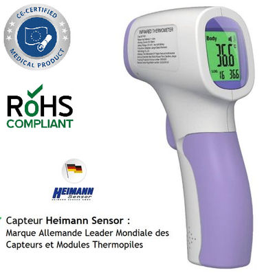 Thermomètre Médical Infrarouge Frontal Haute Précision qualité supérieure