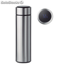 Thermos con termometro touch argento opaco MIMO9796-16