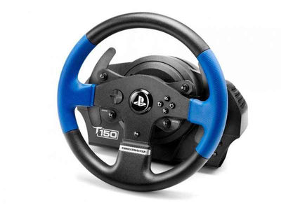 ThrustMaster T150 Force Feedback Lenkrad + Pedale PC - PlayStation 4 -