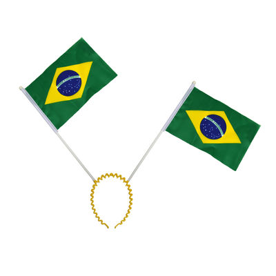 Tiara com a Bandeira do Brasil Promocional
