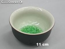 Tigela arroz ceràmica cor verde