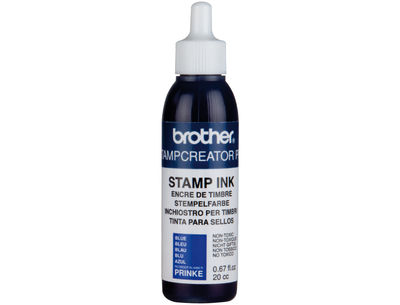 Tinta brother para sellos automaticos color azul bote de 20 cc - Foto 2
