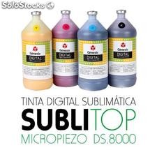 Tinta Digital Sublimática Sublitop Gênesis Kit c/ 04 cores (100ml de cada)