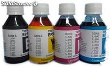 Tinta epson l200, l210, l500, l355, l800 con codigos