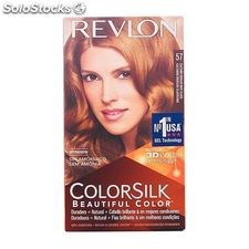 Tinta Sem Amoniaco Colorsilk Revlon Castanho Claro Dourado