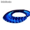 Tiras de Luces LED Adhesivas para Coches (Azules) longitud de 60cm