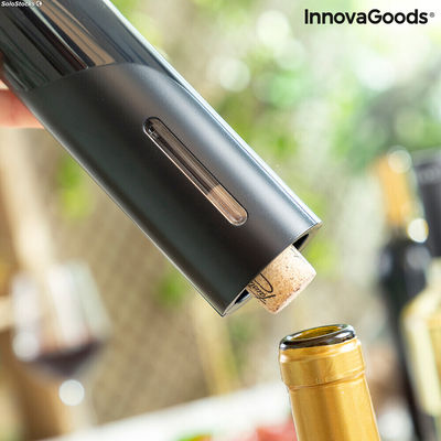 Tire-bouchon Électrique avec Accessoires pour le Vin Corking InnovaGoods - Photo 4