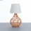 Tischlampe dalai Rattan Honig Farbe DN20X40CM sieben auf deco - 1