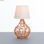 Tischlampe dalai Rattan Honig Farbe DN20X40CM sieben auf deco - Foto 3