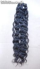 Tissage Bresilien Boucle Noir 55cm