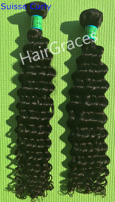 Tissage indien humain hair natural capelli extension remy deep curly