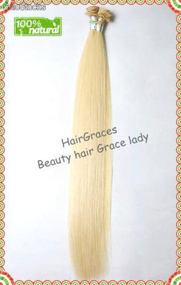 Tissage Remy Cheveux silky couleur Platine 55cm et 60cm