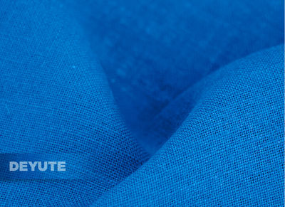 Tissu de jute Bleu Roi 280 gr/m2 145 cm - Photo 2