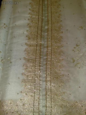 Tissus sari d&amp;#39;inde - Photo 2
