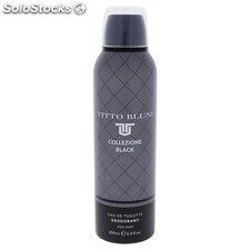 Titto bluni desodorante collezione black / spray, 200 ml