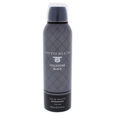 Titto bluni desodorante collezione black / spray, 200 ml