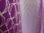 Tkanina zasłonowa rozeta fiolet - Zdjęcie 4