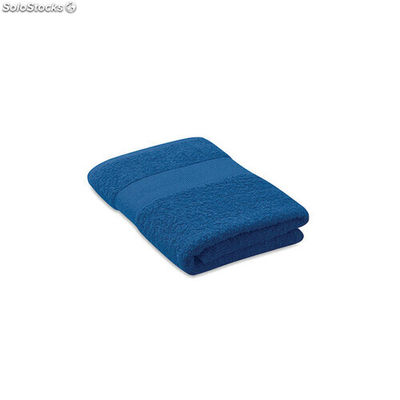 Toalha algodão orgânico 100x50 azul royal MIMO9931-37