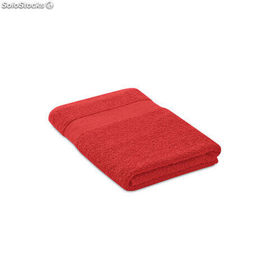 Toalha algodão orgânico 140x70 vermelho MIMO9932-05