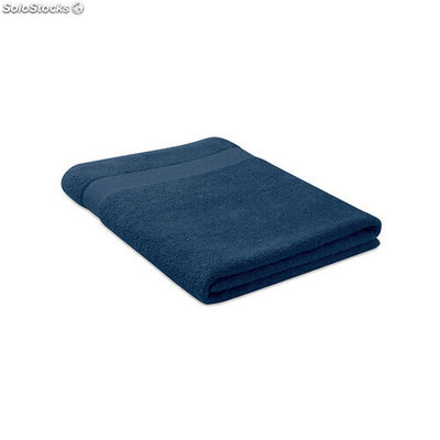 Toalha algodão orgânico 180x100 azul MIMO9933-04