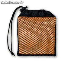 Toalha de desporto com bolsa laranja MIMO9025-10