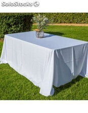 Toalha de mesa retangular tecido Premium 0,87x0,87m