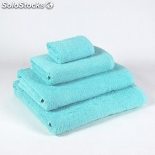 Toalla de baño azul celadón sábana baño en 100x150cm algodón 100%, 600 grs/m2