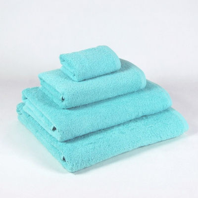 Toalla de baño azul celadón sábana baño en 100x150cm algodón 100%, 600 grs/m2