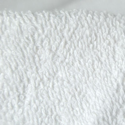 Toalla de baño blanca tocador en 30x50cm algodón 100%, 450 grs/m2 - Foto 2