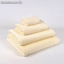 Toalla de baño crema sábana baño en 100x150cm algodón 100%, 600 grs/m2