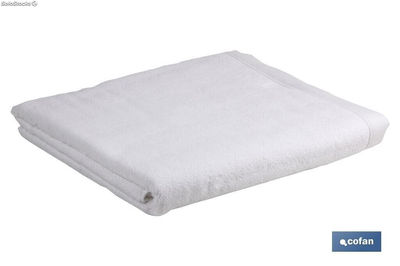 Toalla de baño en Color Blanco | Modelo Paloma | 100 % algodón | Gramaje 580