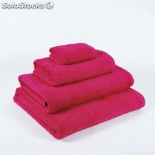 Toalla de baño fucsia sábana baño en 100x150cm algodón 100%, 600 grs/m2