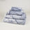 Toalla de baño gris azulón en 50x100cm algodón 100%, 500 grs/m2 - 1