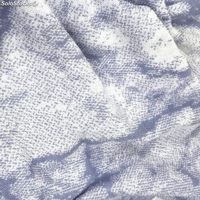 Toalla de baño gris azulón en 50x100cm algodón 100%, 500 grs/m2 - Foto 2